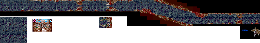 Thumbnail for a map of Scene 1: Alien Hostur for the Arcade game X Multiply.