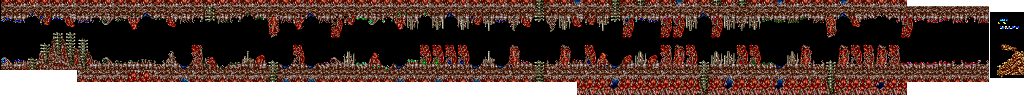 Thumbnail for a map of Scene 4: Alien Ghoums for the Arcade game X Multiply.
