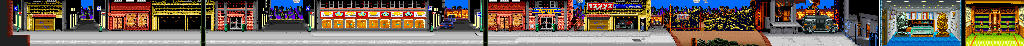 Thumbnail for a map of Stage 1 for the Arcade game Zero Team 2000.