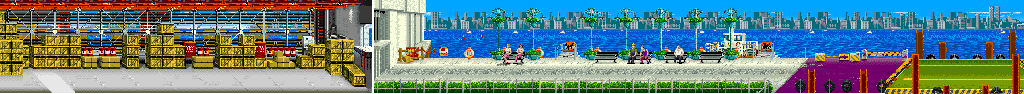 Thumbnail for a map of Stage 2 for the Arcade game Zero Team 2000.