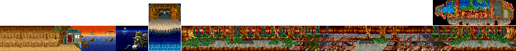 Thumbnail for a map of Stage 5 for the Arcade game Zero Team 2000.