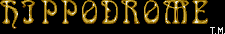 Title screen for the Arcade game Hippodrome.