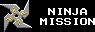 Title screen for the Arcade game Ninja Mission.