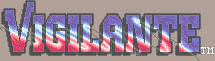 Title screen for the Arcade game Vigilante.