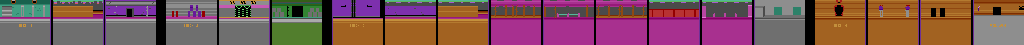 Thumbnail for a map of Missions for the Atari 2600 game Double Dragon.