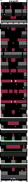 Thumbnail for a map of Level 16 for the Atari 2600 game H.E.R.O..