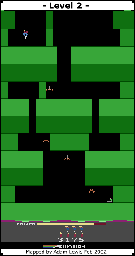 Thumbnail for a map of Level 2 for the Atari 2600 game H.E.R.O..