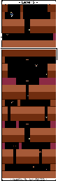Thumbnail for a map of Level 5 for the Atari 2600 game H.E.R.O..