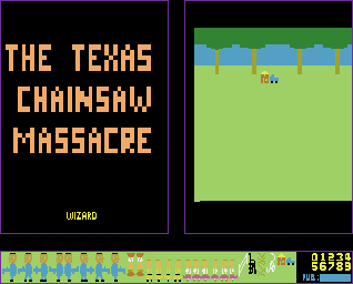 Thumbnail for a map of Map for the Atari 2600 game Texas Chainsaw Massacre.