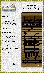 Thumbnail for a map of Burial Chamber 3 for the Atari 2600 game Tutankham.