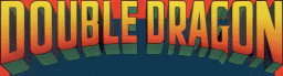 Title screen for the Atari 2600 game Double Dragon.