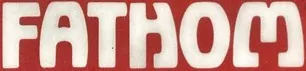 Title screen for the Atari 2600 game Fathom.
