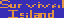 Title screen for the Atari 2600 game Survival Island.