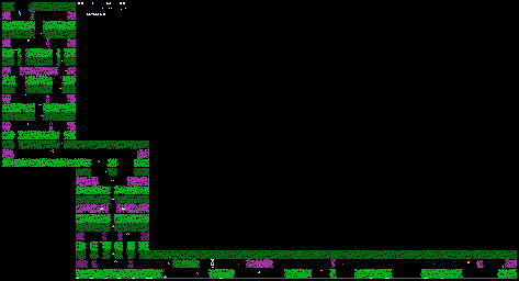 Thumbnail for a map of Level 18 for the Atari 5200 game H.E.R.O..