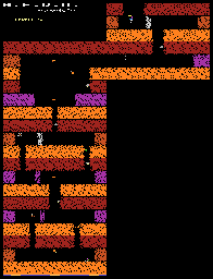 Thumbnail for a map of Level 5 for the Atari 5200 game H.E.R.O..