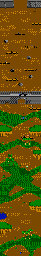Thumbnail for a map of First Duty: Area 1 for the Atari 7800 game Commando.
