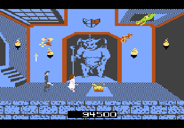 Thumbnail for a map of Castle Hall for the Atari 7800 game Crossbow.