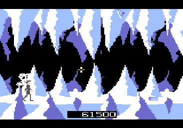 Thumbnail for a map of Caverns for the Atari 7800 game Crossbow.