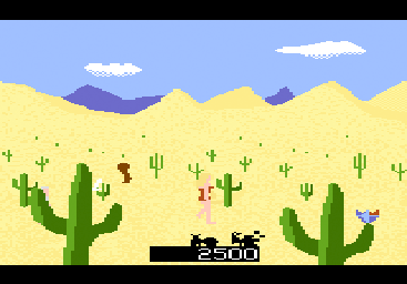 Thumbnail for a map of Desert for the Atari 7800 game Crossbow.