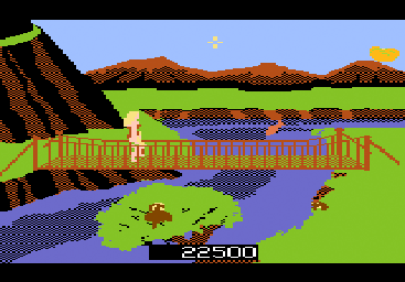 Thumbnail for a map of River for the Atari 7800 game Crossbow.
