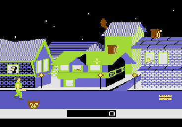 Thumbnail for a map of Village for the Atari 7800 game Crossbow.