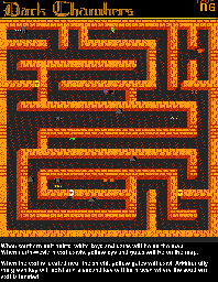 Thumbnail for a map of Level RG for the Atari 7800 game Dark Chambers.