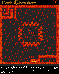 Thumbnail for a map of Level W for the Atari 7800 game Dark Chambers.