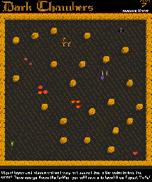 Thumbnail for a map of Level Z for the Atari 7800 game Dark Chambers.