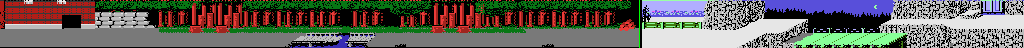 Thumbnail for a map of Mission 3 for the Atari 7800 game Double Dragon.