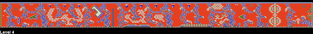 Thumbnail for a map of Level 4 for the Atari 7800 game Jinks.