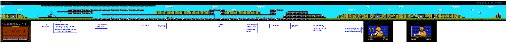 Thumbnail for a map of Level 2-1 for the Atari 7800 game Scrapyard Dog.