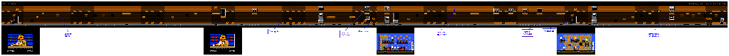 Thumbnail for a map of Level 2-2 for the Atari 7800 game Scrapyard Dog.