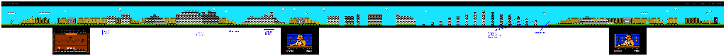 Thumbnail for a map of Level 3-1 for the Atari 7800 game Scrapyard Dog.