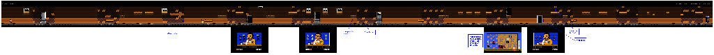 Thumbnail for a map of Level 3-2 for the Atari 7800 game Scrapyard Dog.