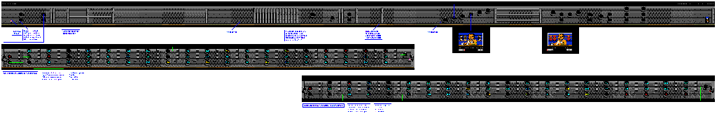 Thumbnail for a map of Level 3-3 for the Atari 7800 game Scrapyard Dog.