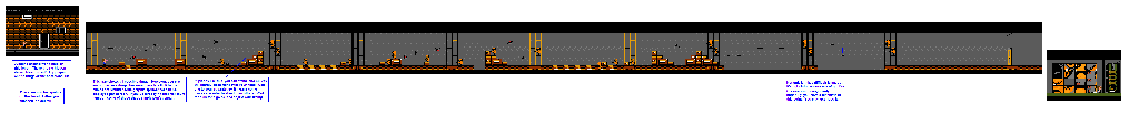 Thumbnail for a map of Level 6-2 for the Atari 7800 game Scrapyard Dog.