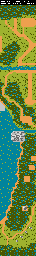 Thumbnail for a map of Area 09 for the Atari 7800 game Xevious.