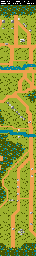Thumbnail for a map of Area 11 for the Atari 7800 game Xevious.