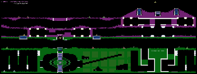 Thumbnail for a map of World for the Atari 8-bit game Fort Apocalypse.