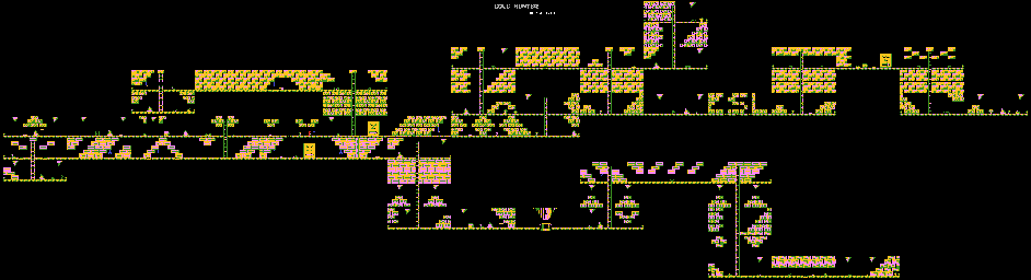 Thumbnail for a map of Labyrinth for the Atari 8-bit game Gold Hunter.