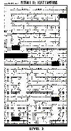 Thumbnail for a map of Level 2 for the Atari 8-bit game Pitfall II: Lost Caverns.