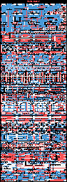 Thumbnail for a map of Screens for the Atari 8-bit game Run For It.