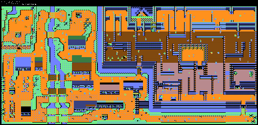 Thumbnail for a map of World for the Atari 8-bit game Yogi Bear and Friends in the Greed Monster.