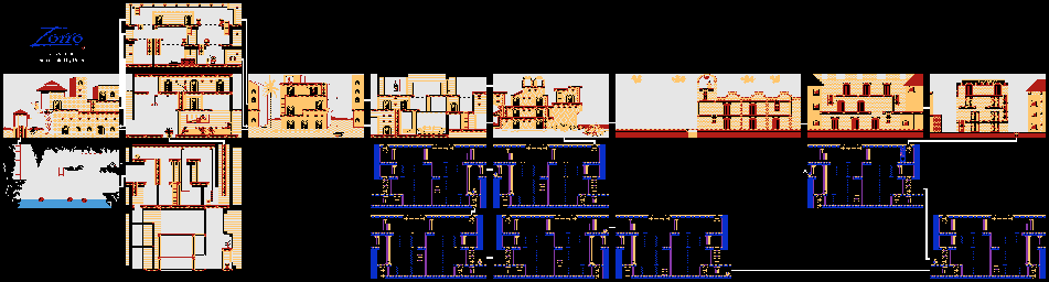 Thumbnail for a map of California for the Atari 8-bit game Zorro - Disk.