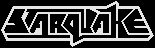 Title screen for the Atari 8-bit game Starquake.