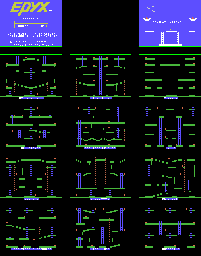 Thumbnail for a map of Levels for the ColecoVision game Jumpman Junior.
