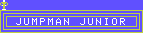 Title screen for the ColecoVision game Jumpman Junior.