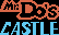 Title screen for the ColecoVision game Mr. Do's Castle.