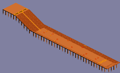 Thumbnail for a map of Slalom Park Class Level 1 for the Game Boy game 720.
