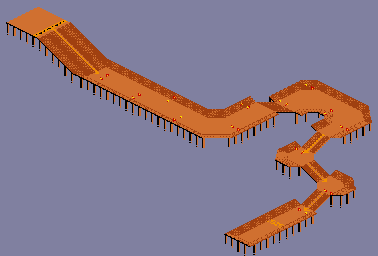 Thumbnail for a map of Slalom Park Class Levels 4 & 5 for the Game Boy game 720.